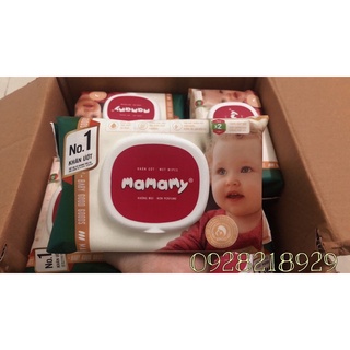 Khăn ướt Mamamy 100 tờ không mùi