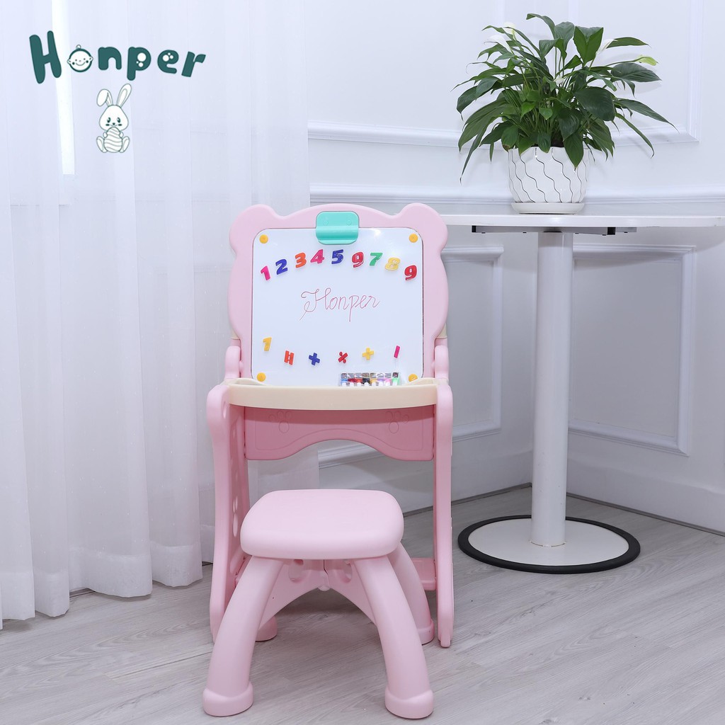 Bảng Vẽ HONPER Đa Năng Kèm Ghế Cho Bé