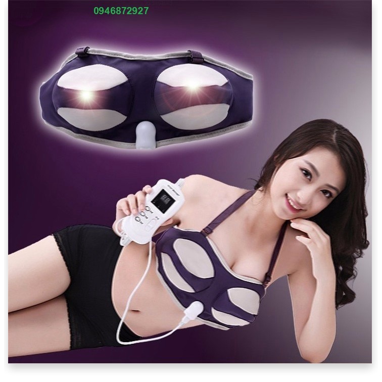 Đai mát Xa Kích Nở Ngực to tròn căng