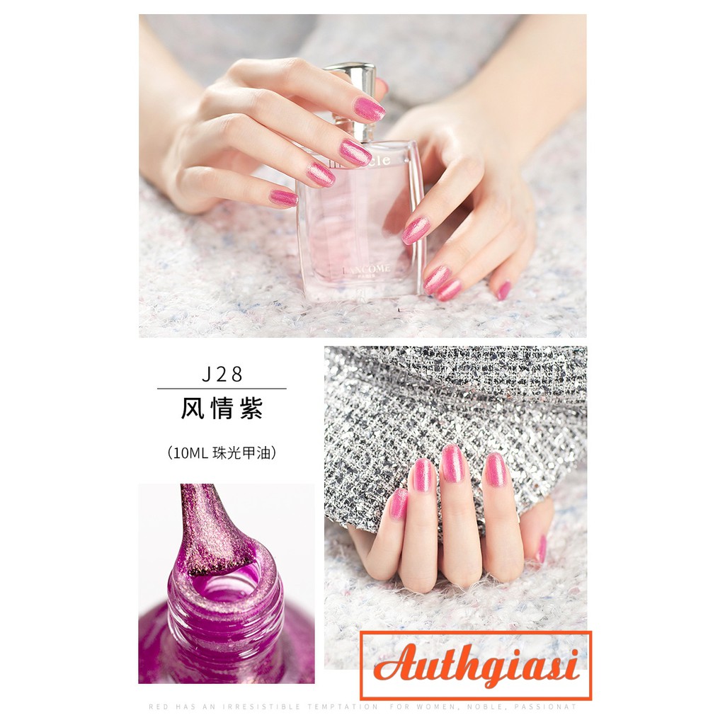 Sơn móng tay Maycreate Water Based Nail Color - Sơn bóc an toàn không hại móng mẫu mới 2019 J21 - J40