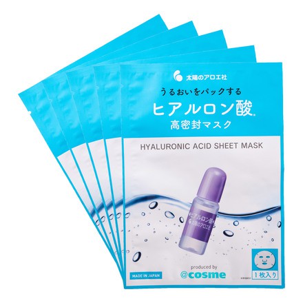 Mặt nạ dưỡng ẩm chuyên sâu @Cosme Hyaluronic Acid Sheet Mask