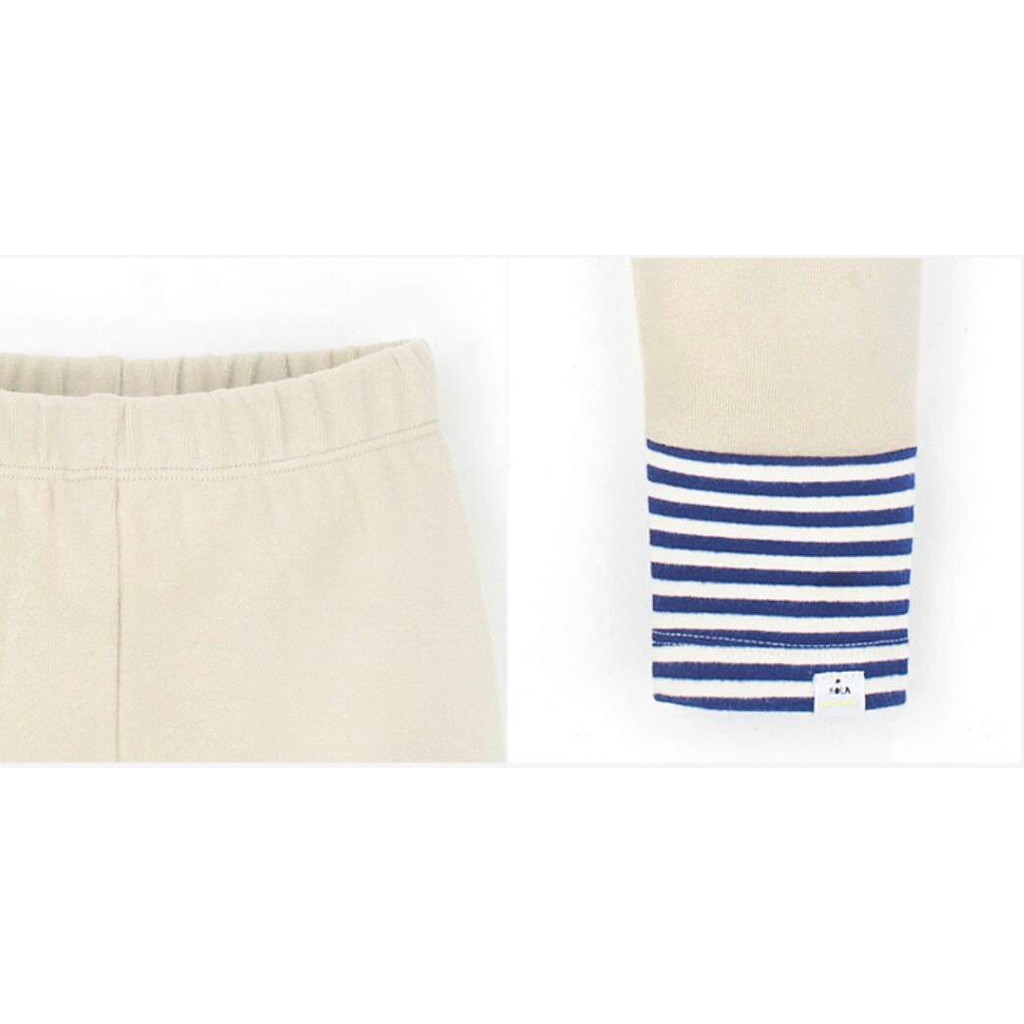 Quần legging cotton xuất Hàn Pimpollo cho bé 1- 6 tuổi (đen và trắng)