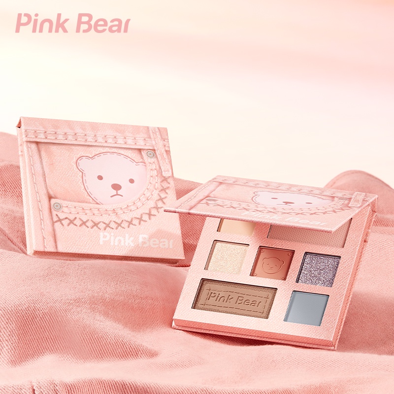 Bảng Phấn Mắt Pink Bear Little World（Phiên bản Pink Me）7 Màu 10g | BigBuy360 - bigbuy360.vn