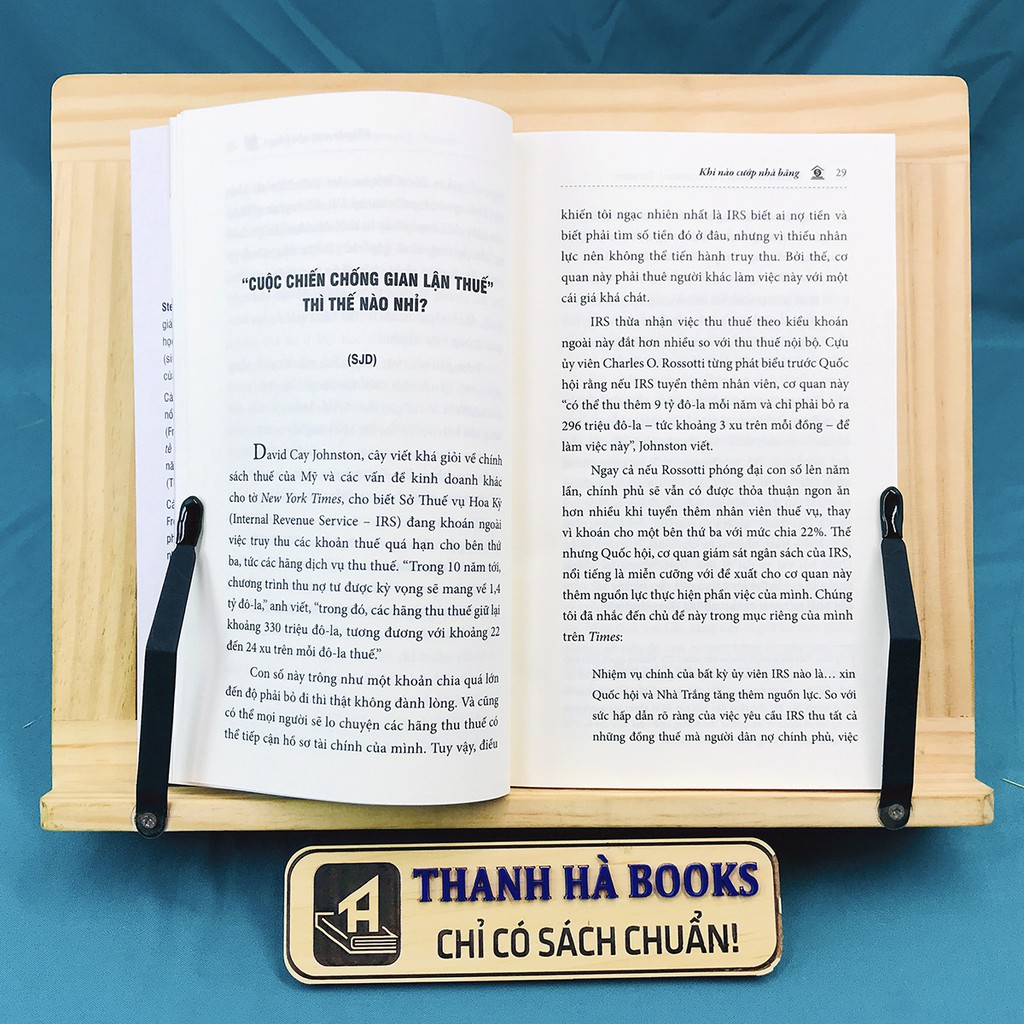 Sách - Khi Nào Cướp Nhà Băng? - Những Nhà Kinh Tế Học Nhìn Thế Giới Như Thế Nào? - Thanh Hà Books