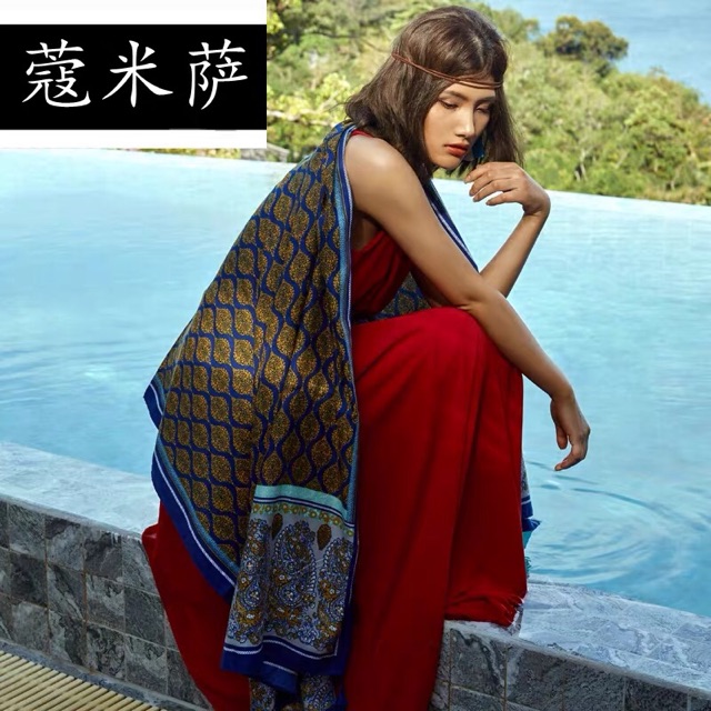 Khăn choàng du lịch che nắng Khăn choàng bohemian - Maben