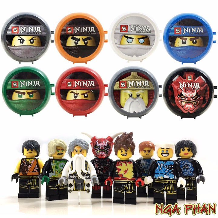 Ninja Training Pod Cực Đẹp Ninjago Lego SY Đồ Chơi Xếp Hình Lắp Ráp