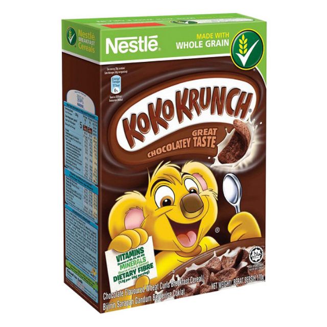 Bánh ăn sáng Nestle Koko Krunch 170g