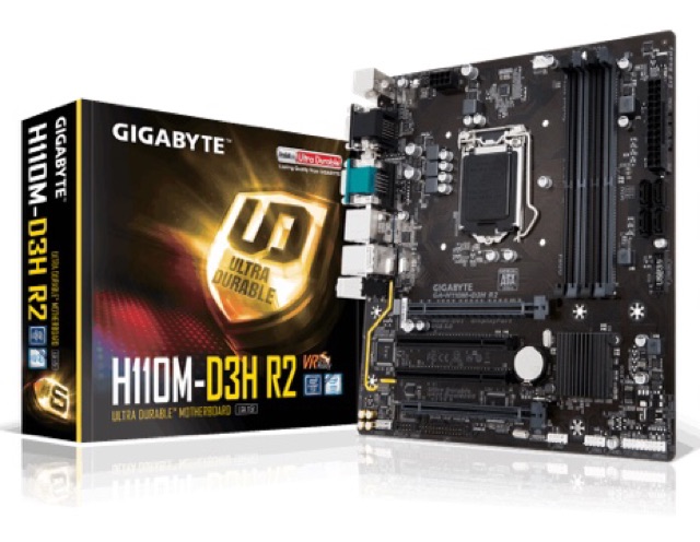 Main Gigabyte H110M-D3H R2 chính hãng nguyên zin