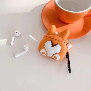 Case Airpod 1/2/pro cún corgi