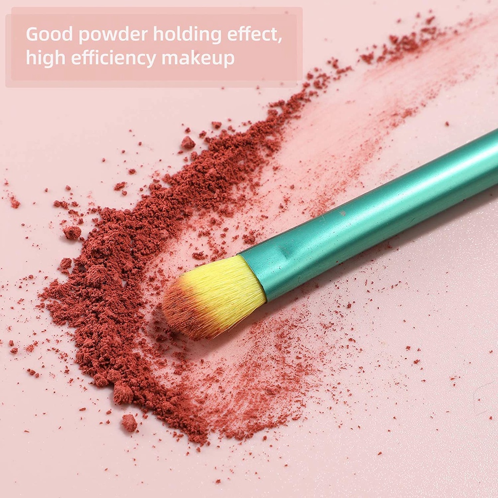 [Hàng mới về] Set 15 cọ trang điểm đa năng cao cấp với màu cầu vồng bắt mắt