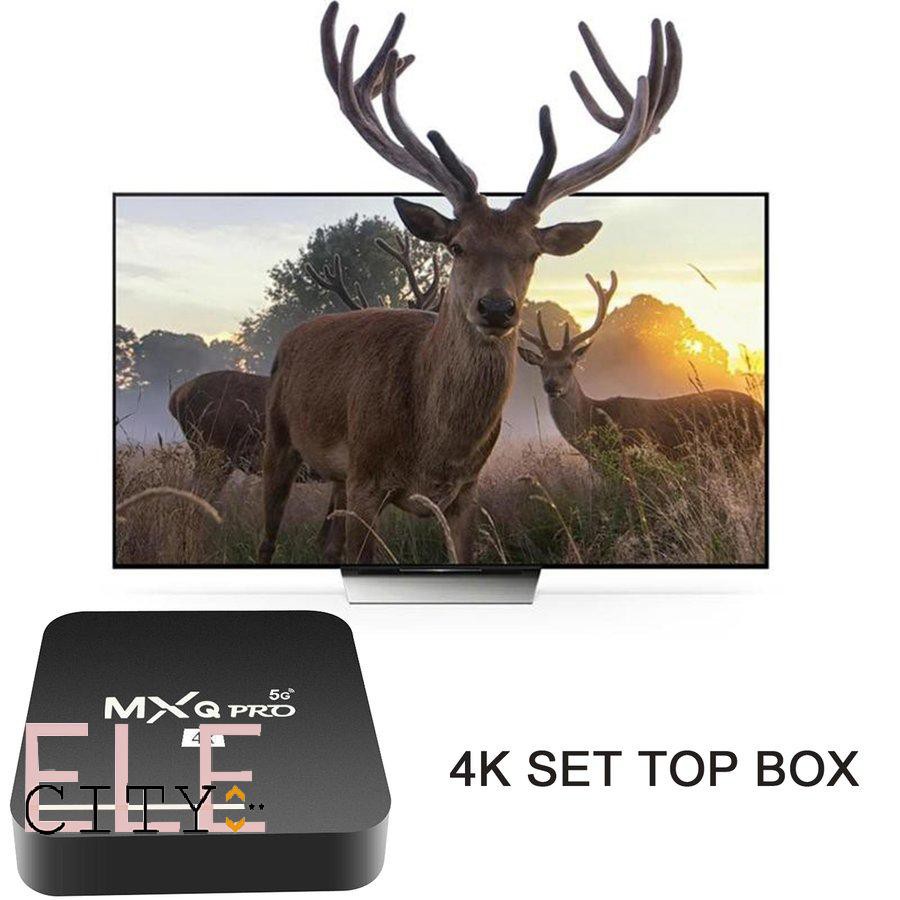 Ele】⚡⚡Android tivi box MXQ PRO 4K Android:7.1 RAM 8G+128G Bạn có thể xem youtube và vân vân