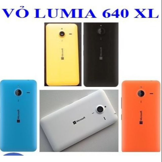 Vỏ nắp đậy pin nokia lumia 730 / 640XL xịn mới 100%