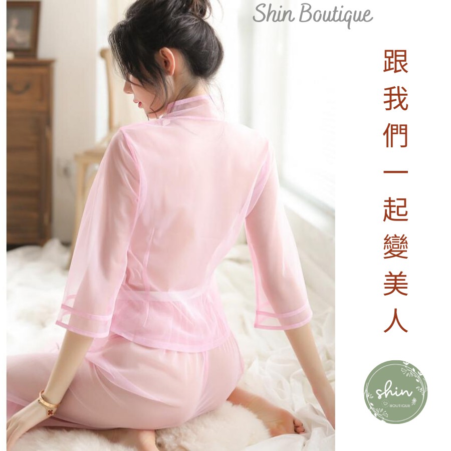 Váy ngủ cosplay sườn sám váy dài sexy gợi cảm A00028 | BigBuy360 - bigbuy360.vn