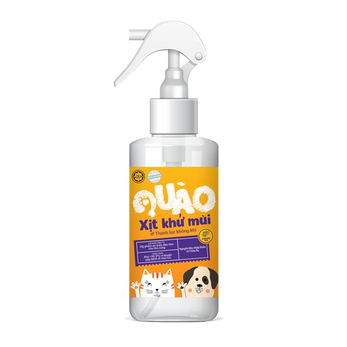 XỊT KHỬ MÙI HÔI VÀ DIỆT KHUẨN CHO CHÓ MÈO ( 300ML)