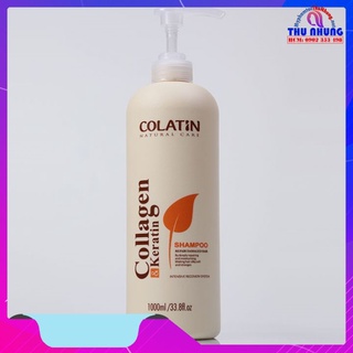DẦU GỘI COLATIN COLLAGEN KERATIN PHỤC HỒI SIÊU MƯỢT TÓC 1000ML