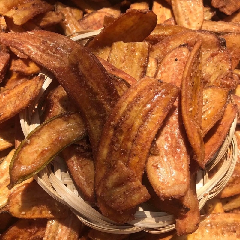500gr Chuối sấy mè gừng
