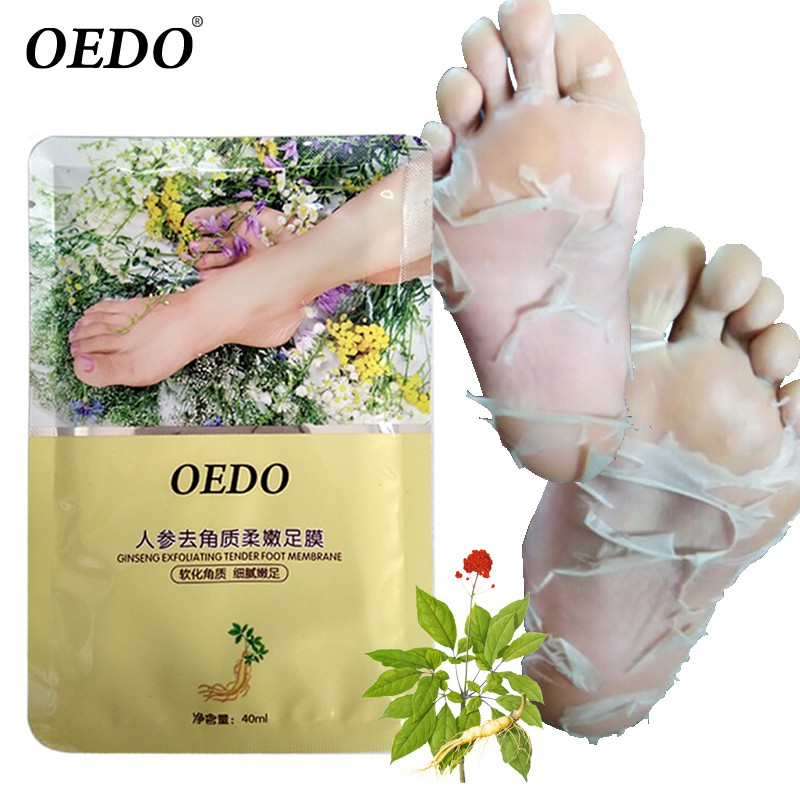 Bộ 6 mặt nạ chân OEDO chiết xuất nhân sâm tẩy tế bào chết làm trắng sáng da | BigBuy360 - bigbuy360.vn