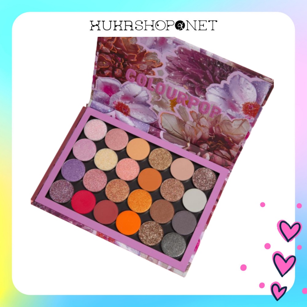 Phấn mắt Colourpop - Bảng phấn mắt 24 ô Colourpop Magic Hour Eyeshadow Palettes bền màu lâu trôi (50g)