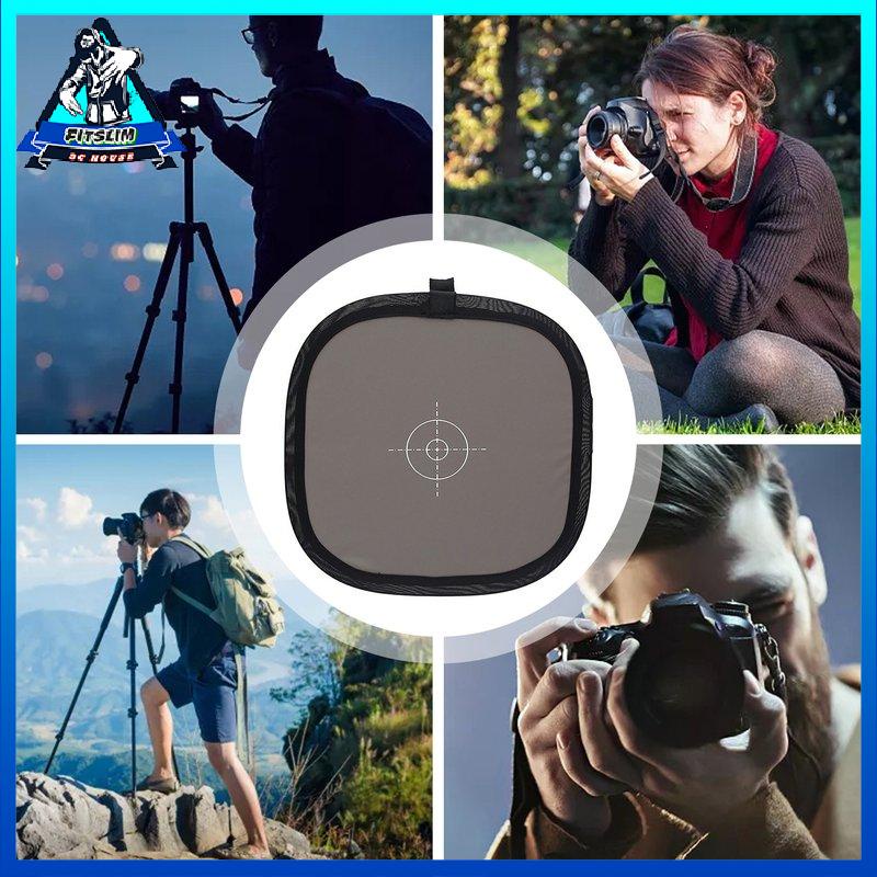 Tấm lấy nét cân bằng trắng xám 12'' 30cm 18%