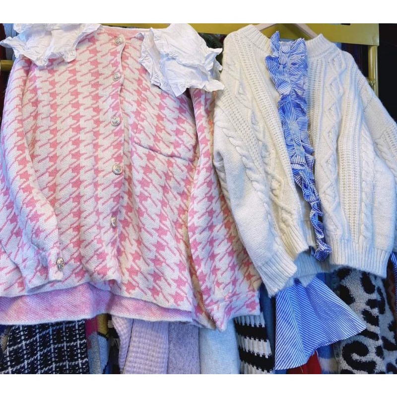 Cadigan khoác len hàn