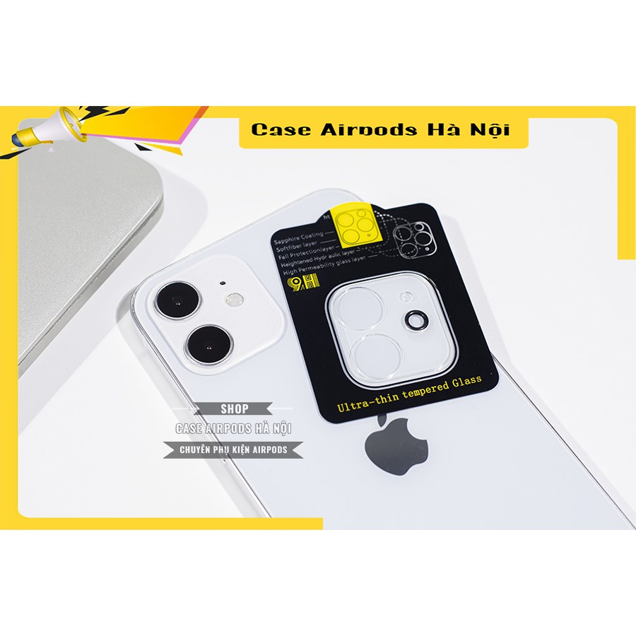 Cường Lực Full CỤM Camera IPhone 11/ 11 Pro/ 11 Pro Max/ 12 Pro Max