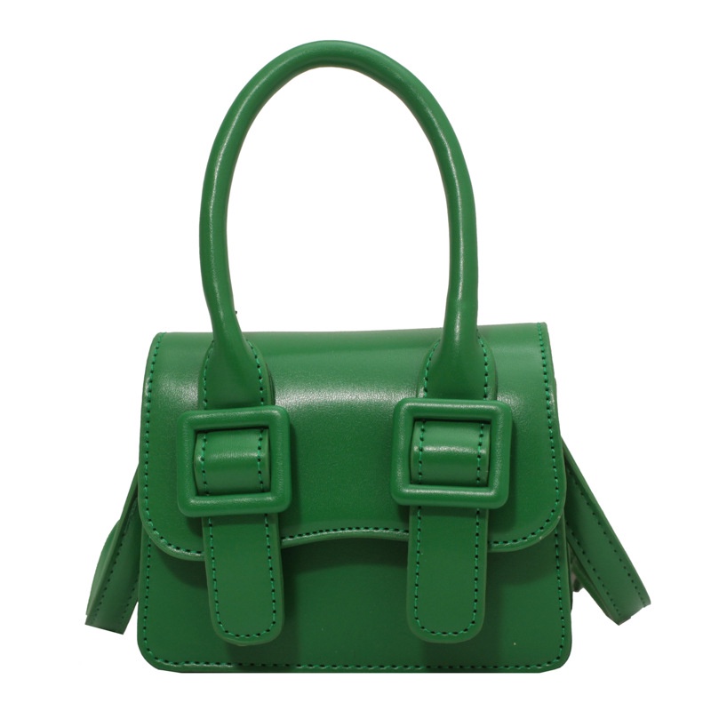 Túi Đeo Vai Bằng Da PU Màu Kẹo Ngọt Phong Cách Hàn Quốc Dành Cho Nữ