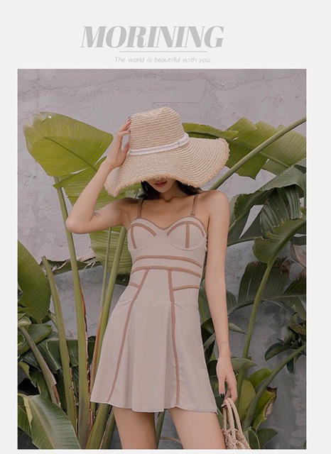 Bộ bơi kín đáo dáng dài quần váy | BigBuy360 - bigbuy360.vn