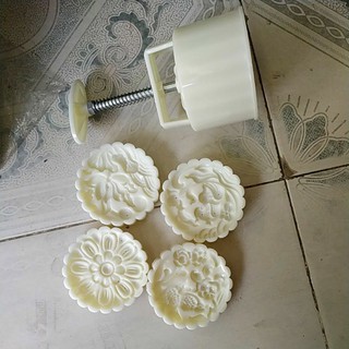 Khuôn Bánh trung thu 125g, 150g,200g(1bộ mẫu ngẫu nhiên)