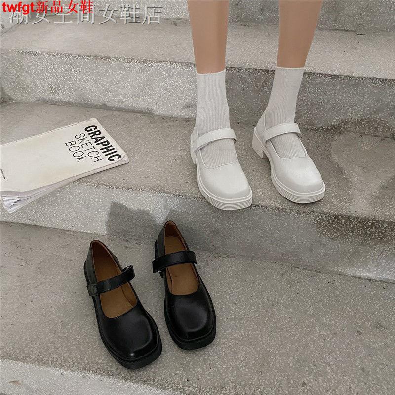 Giày Da Mũi Tròn Phong Cách Cổ Điển Thanh Lịch Dành Cho Nữ | BigBuy360 - bigbuy360.vn