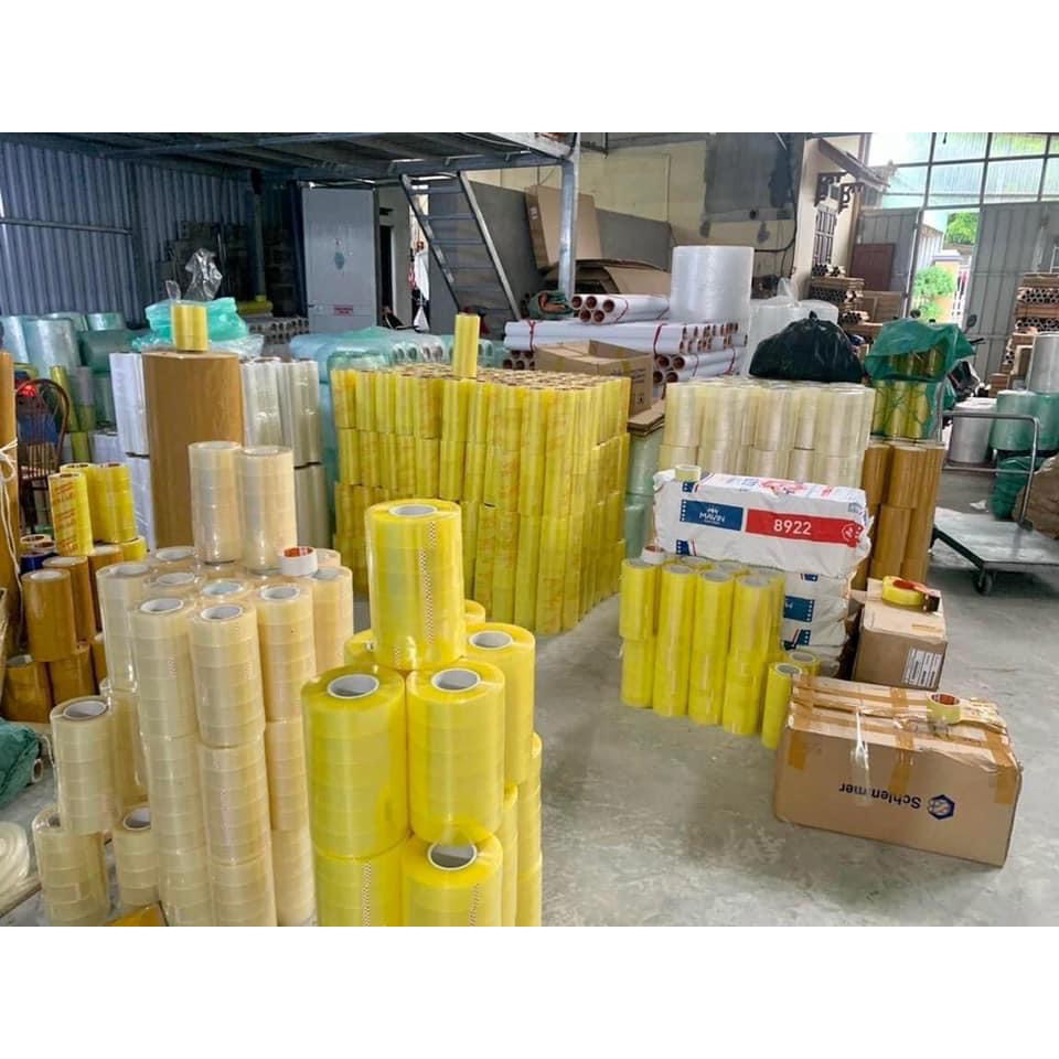 Băng dính 0,4kg lõi mỏng, băng keo đóng hàng siêu tiết kiệm