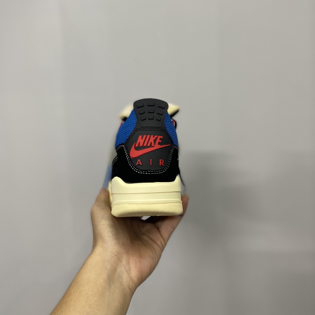✅ Giày Sneaker Jordan 4 Đen Xanh Full Box Freeship ✅ GIẢM GIÁ 20%