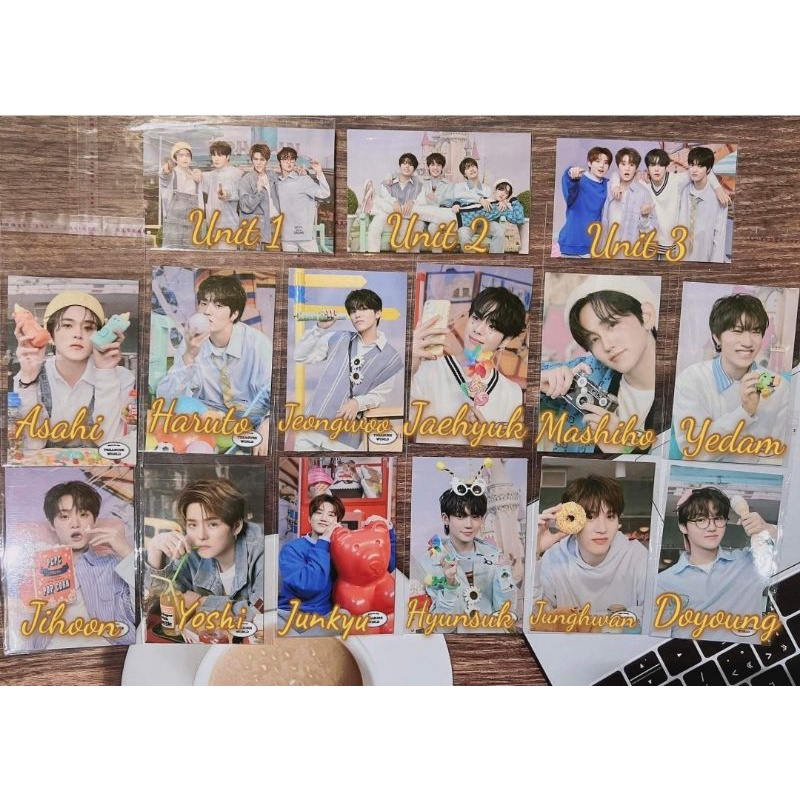 Ảnh photocard binder Treasure chính hãng