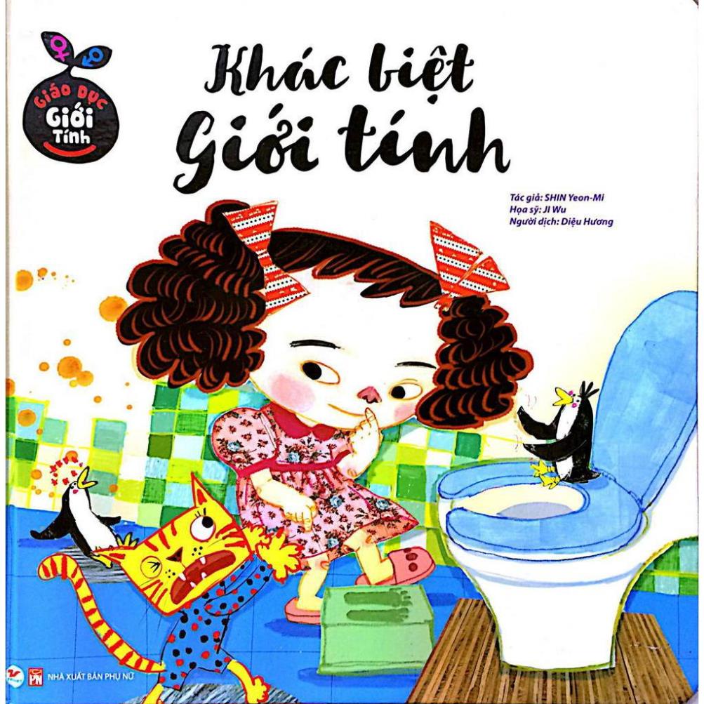 Sách Giáo Dục Bé Về Khác Biệt Giới Tính - Cho Bé Từ 3 Tuổi - Tân Việt