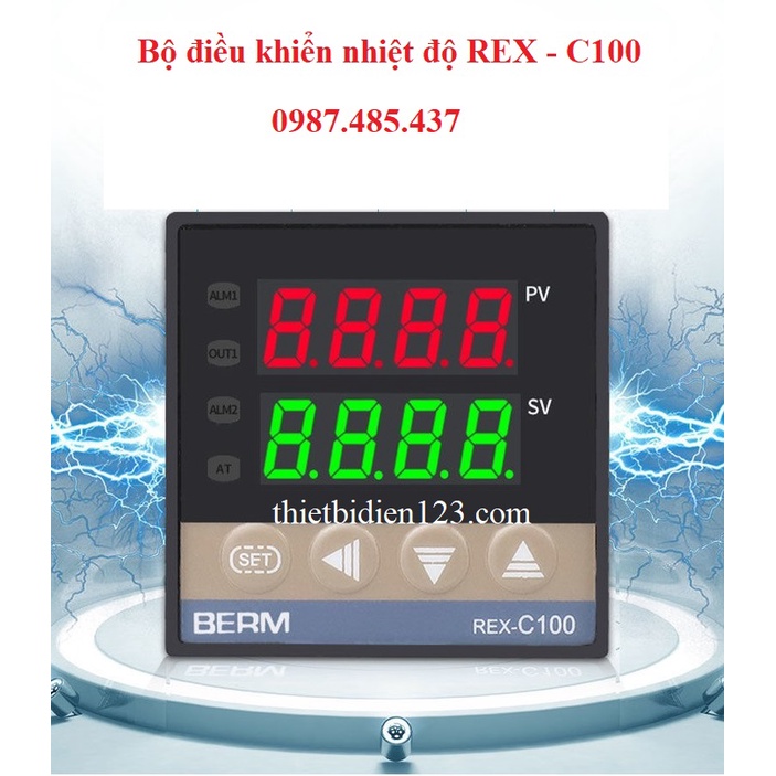 Đồng hồ nhiệt độ REX C100, REX C700 - Bộ điều khiển nhiệt độ ( OUT RELAY )