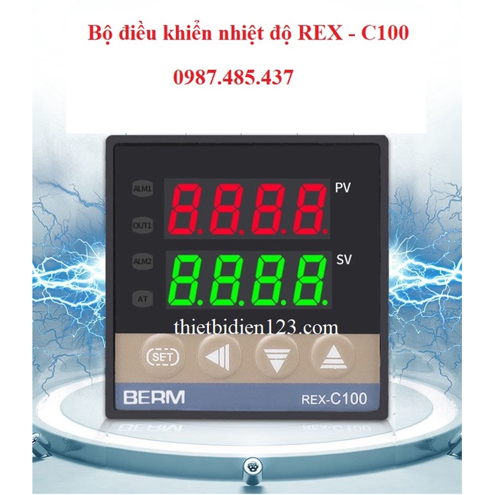 Đồng hồ nhiệt độ REX C100, REX C700 - Bộ điều khiển nhiệt độ