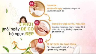 Kem nở ngực upsize chính hãng