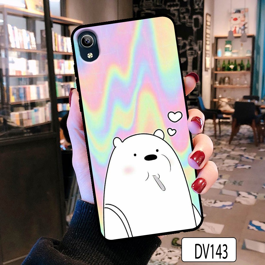 ỐP LƯNG VIVO Y91C - VIVO Y93 IN HÌNH GẤU BAE