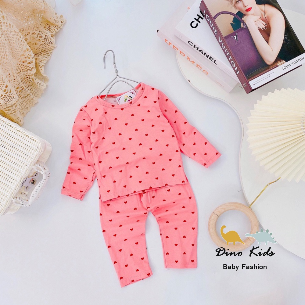 Bộ dài tay thu đông chất cotton xịn cho bé trai bé gái ,Bộ quần áp dài tay nhiều hình cho bé