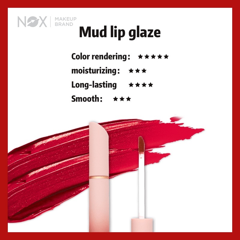 Son lì NOX màu siêu lì kết cấu kem quyến rũ cho nữ 2.1g | BigBuy360 - bigbuy360.vn