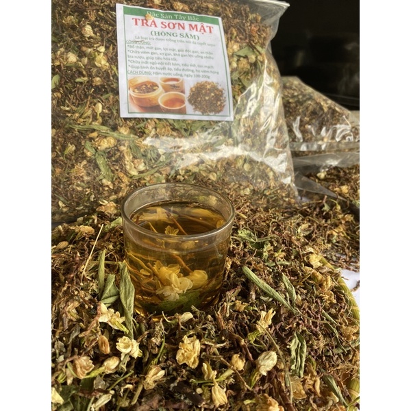 1kg TRÀ SƠN MẬT HỒNG SÂM hàng y hình