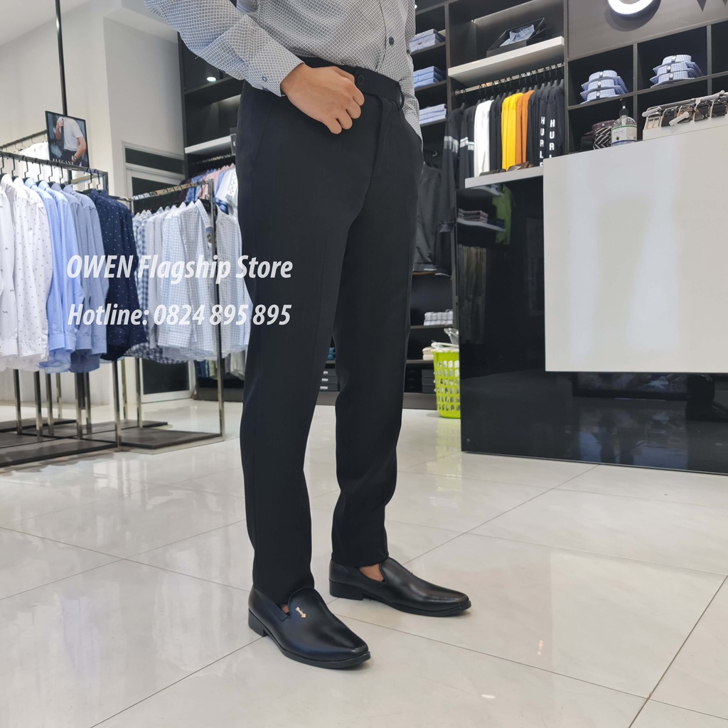 OWEN -  Quần âu nam công sở dáng SLIMFIT sợi NANO mã QS23473 - OWEN Flagship Store