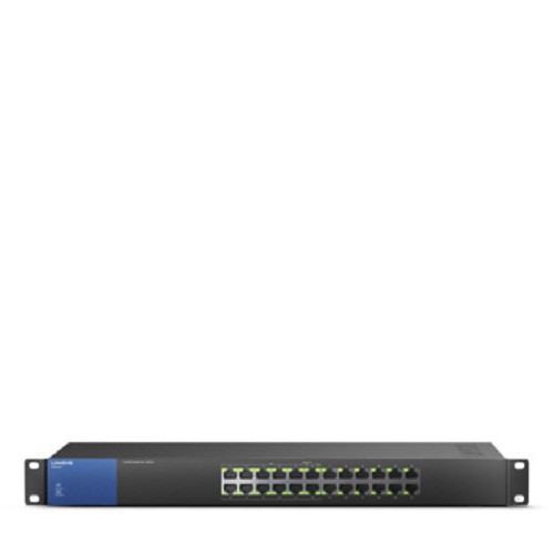 Thiết bị chia mạng LINKSYS LGS124P unmanaged 24-port poe+ business gigabit switch