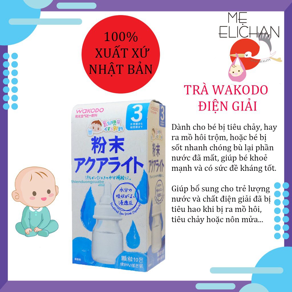 Trà Wakodo Nhật Bản đủ vị cho em bé từ 1m+ date 2023. nguyễn thị miện
