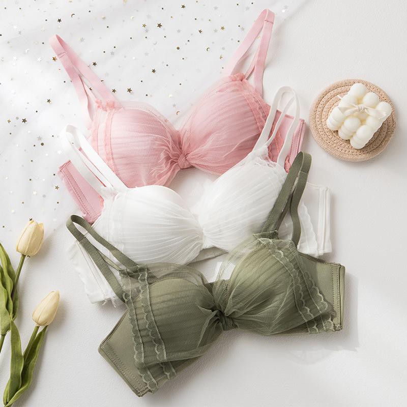 Bộ đồ lót đúc su phối ren, áo lót ren sexy quyến rũ AR103