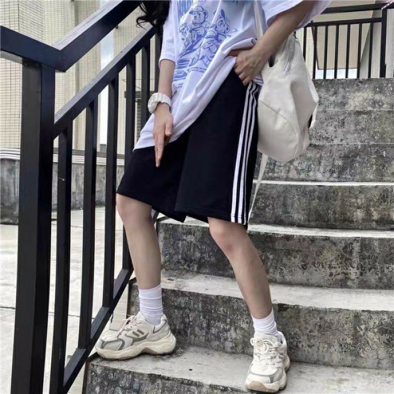 Quần short 3 sọc thể thao nam nữ street style phong cách ulzzang Hàn Quốc S001 ARROW chất nỉ cao cấp