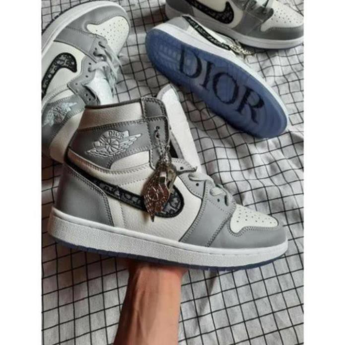 Giày Sneaker Jordan dior cao cổ thấp cổ đế trong cao cấp full box bill phụ kiện