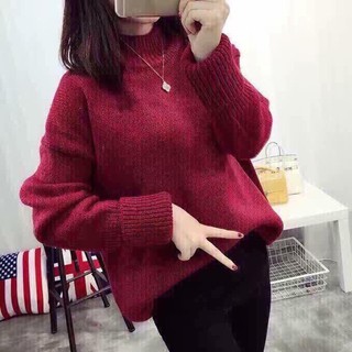 Áo len lật tay cổ 5 phân