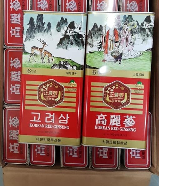 SIÊU KHUYẾN MẠI: HỒNG SÂM KHÔ 10 CỦ/300GR/HỘP HÀN QUỐC THƯỢNG HẠNG