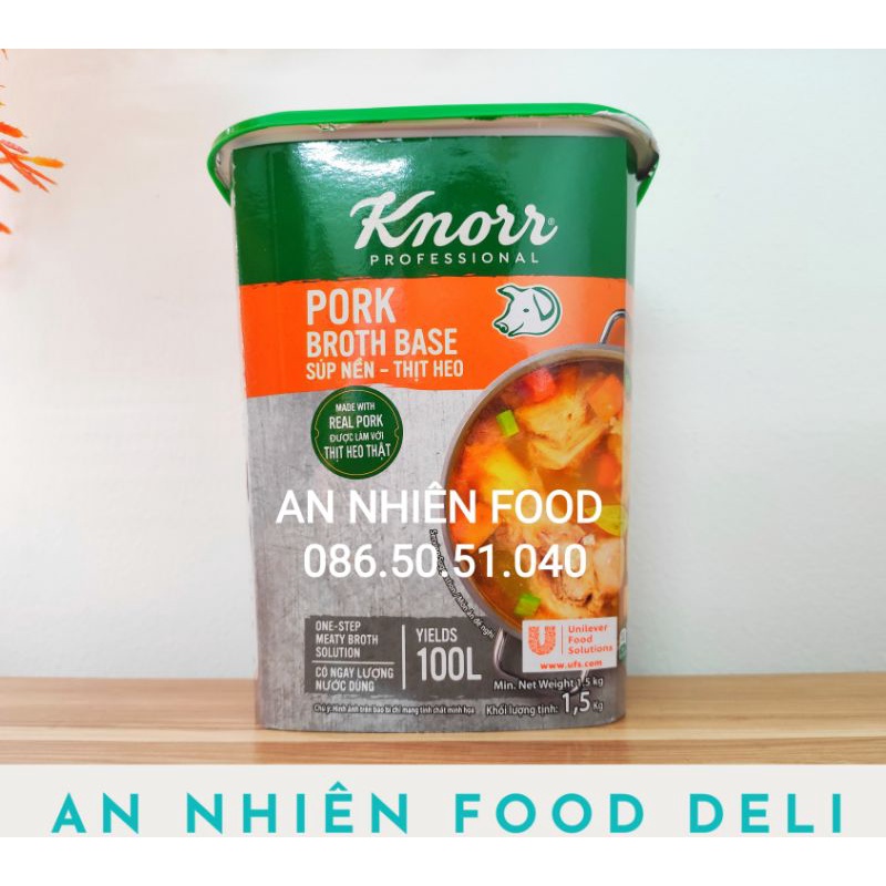 Súp Nền Thịt Heo Knorr 1.5KG