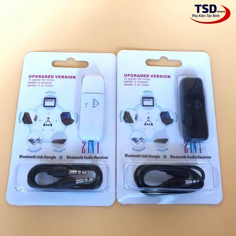 USB Bluetooth Dongle V4.0 2018 - USB Biến loa thường thành loa Bluetooth